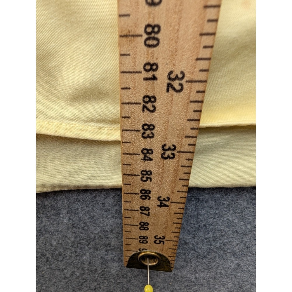 Ralph Lauren Blake Men's Shirt XXL Yellow Button-up Long Sleeve - Picture 5 of 9